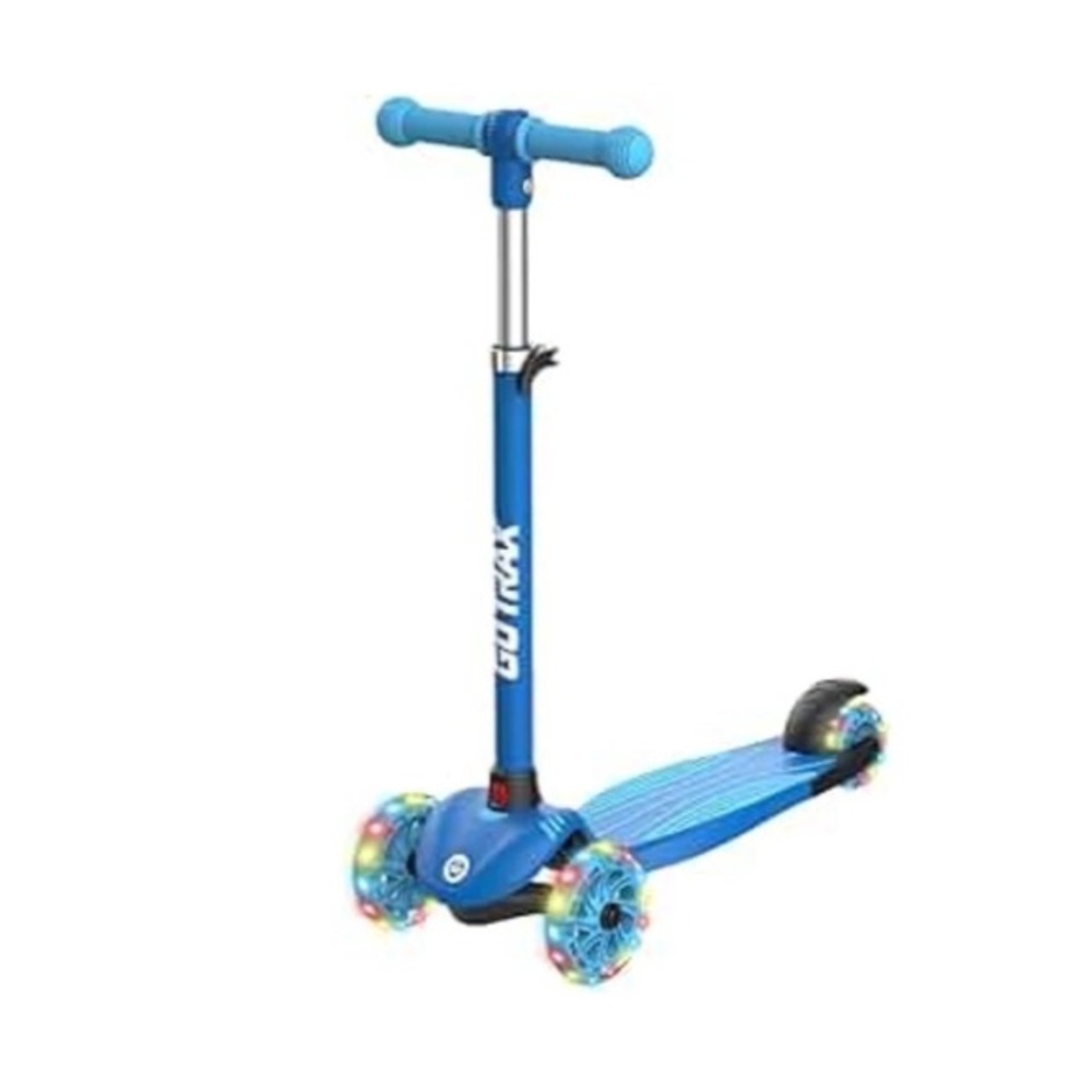 Gotrax KS1 Kids Kick Scooter, LED Lighted Wheels Adjustable Height Handlebars